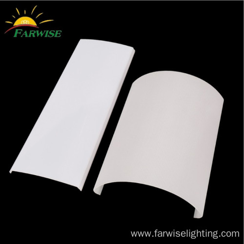 specialized extrusion plastic LED strip linear lamp housing